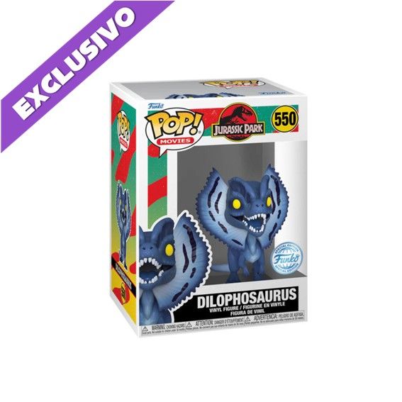 Funko Pop! Dilophosaurus 550 (Special Edition) - Jurassic Park