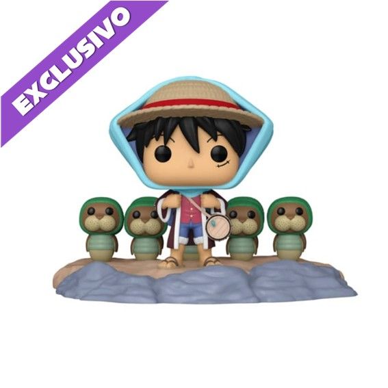 Funko Pop! Moment Monkey D. Luffy trains Kung Fu Dugong 1637 (Special Edition) - One Piece