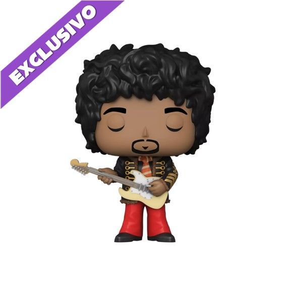 Funko Pop! Jimi Hendrix 239 (Funko Exclusive) - Rocks Authentic Hendrix