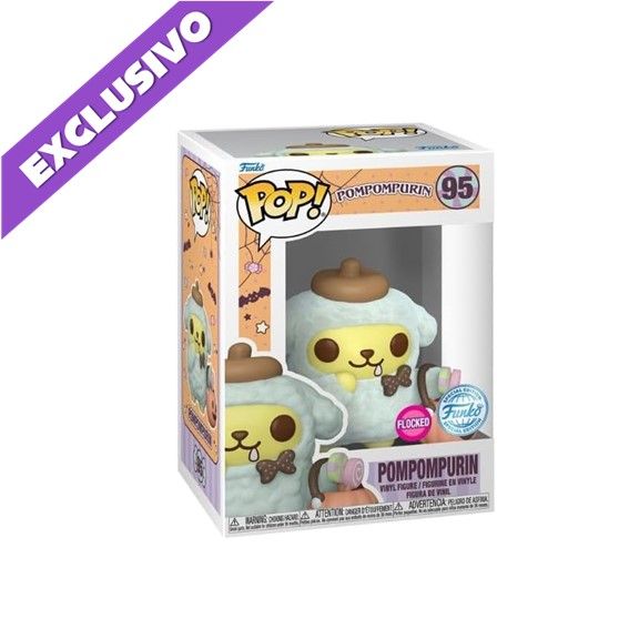 Funko Pop! Pompompurin 95 (Flocked) (Special Edition) - Hello Kitty &amp; Friends