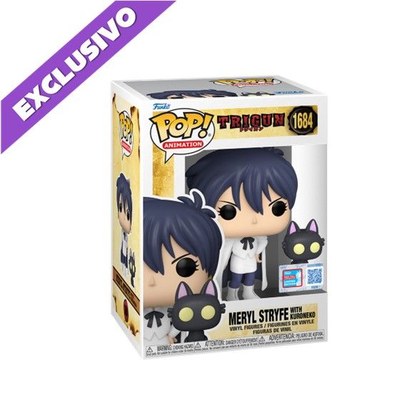 Funko Pop! Meryl Stryfe with Kuroneko 1684 (2024 Fall Convention) - Trigun