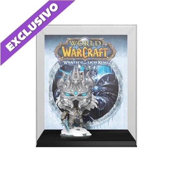 Funko Pop! The Lich King 12 Cover (GITD) (Special Edition) - World of Warcraft WoW