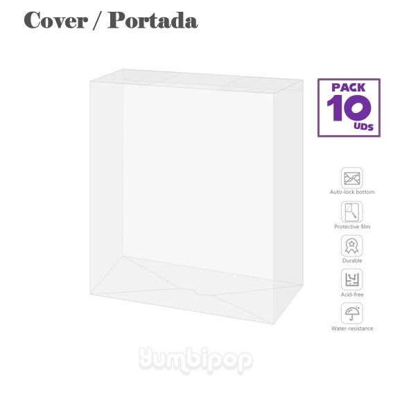 10 x Protectores Funko Pop! Covers / Portadas de 0.5mm