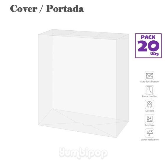 20 x Protectores Funko Pop! Covers / Portadas de 0.5mm