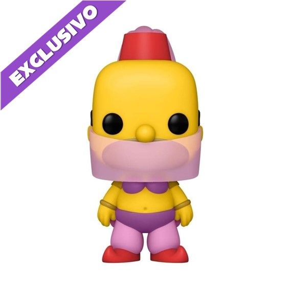 Funko Pop! Belly Dancer Homer 1144 (2021 Summer Convention) - The Simpsons