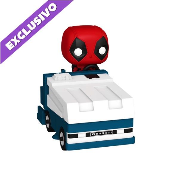 Funko Pop! Rides Deadpool on a Zamboni Machine 1443 (2024 Fall Convention) - Marvel