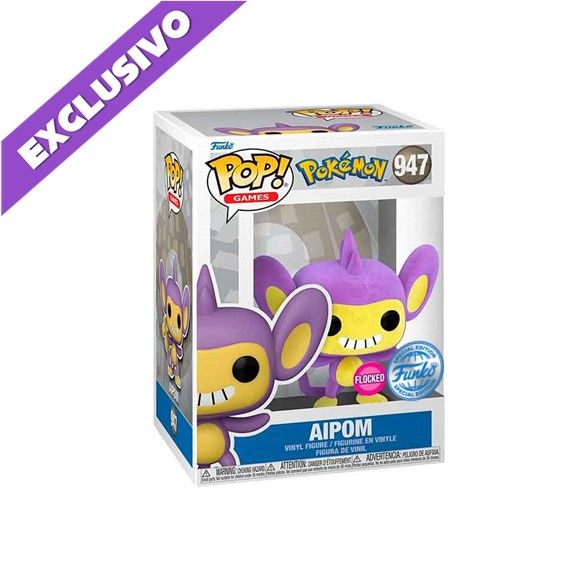 Funko Pop! Aipom 947 (Flocked) (Special Edition) - Pokemon