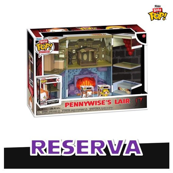 Bitty Pop! IT Pennywise&#39;s Lair Playset Bitty Box
