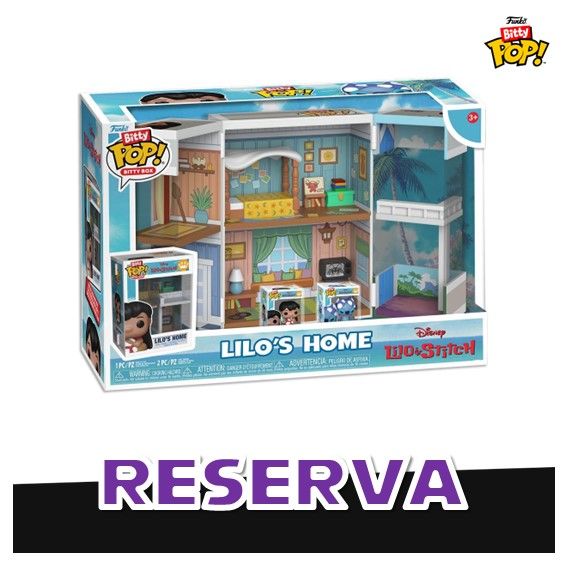 Bitty Pop! Lilo &amp; Stitch Lilo&#39;s Home Disney Playset Bitty Box
