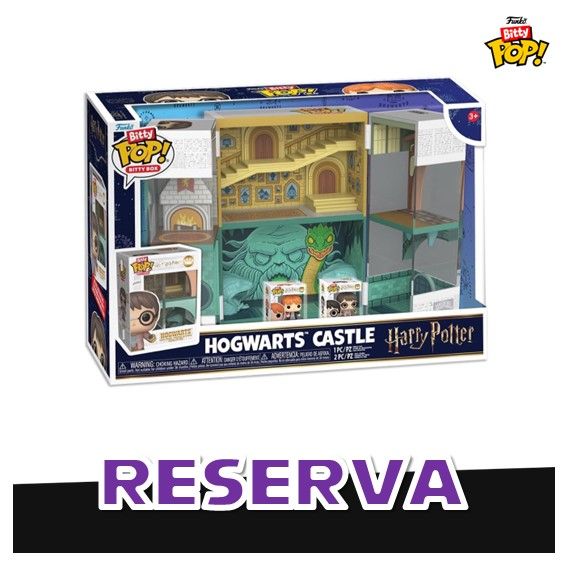 Bitty Pop! Harry Potter Hogwarts Castle Playset Bitty Box