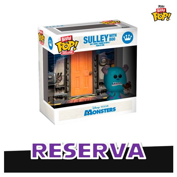 Bitty Pop! Deluxe Sulley with Book Monsters Disney Pixar