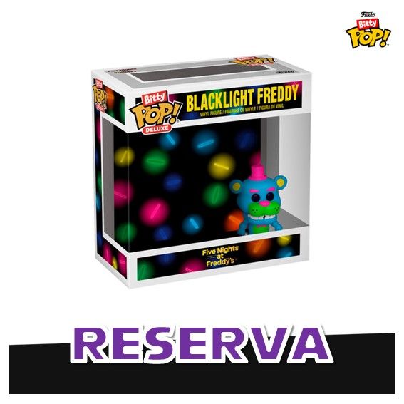 Bitty Pop! Deluxe Blacklight Freddy Five Nights at Freddy&#39;s