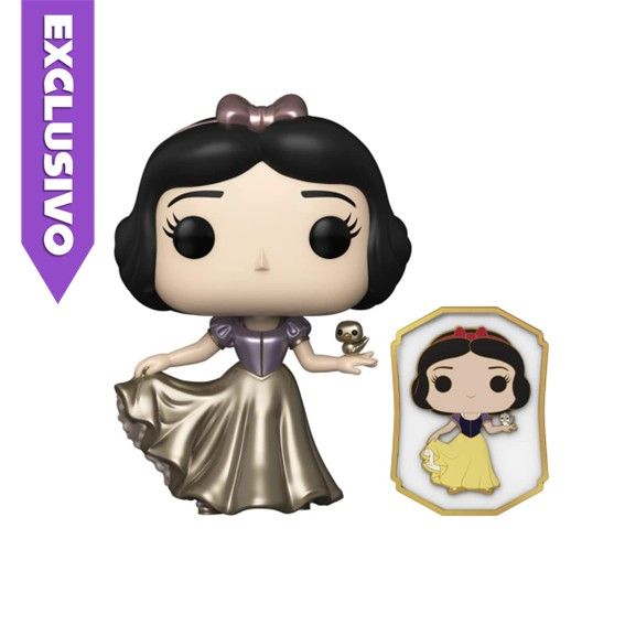 Funko Pop! Snow White 339 con pin (Funko Exclusive) - Disney Princess