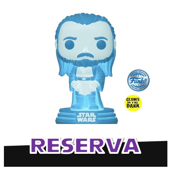 Funko Pop! Qui-Gon Jinn Force Ghost 778 (GITD) (Special Edition) - Star Wars