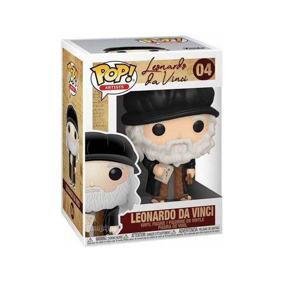 Funko Pop! Leonardo Da Vinci 04 - Artists