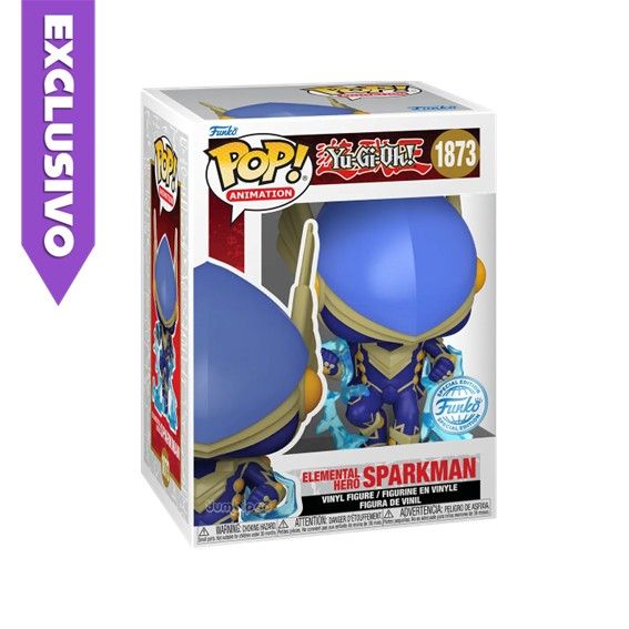 Funko Pop! Elemental Hero Sparkman 1873 (Special Edition) - Yu-Gi-Oh!