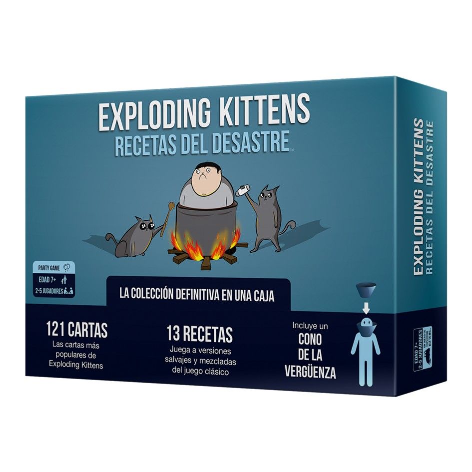 Exploding Kittens Recetas del Desastre
