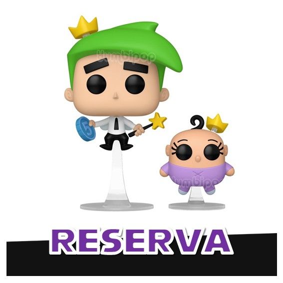 Funko Pop! Cosmo &amp; Poof 1691 - The Fairly OddParents