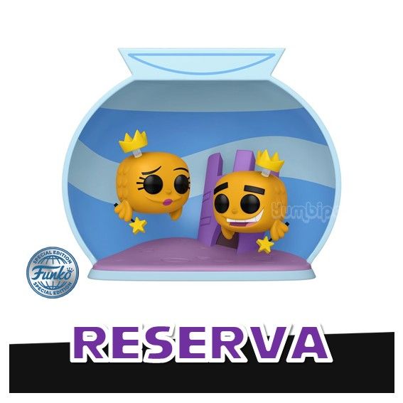 Funko Pop! Moment Cosmo &amp; Wanda as Goldfish 1693 (Special Edition) - The Fairly OddParents