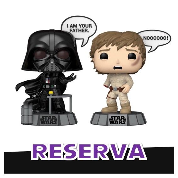 Funko Pop! 2 pack Darth Vader &amp; Luke Skywalker - Star Wars
