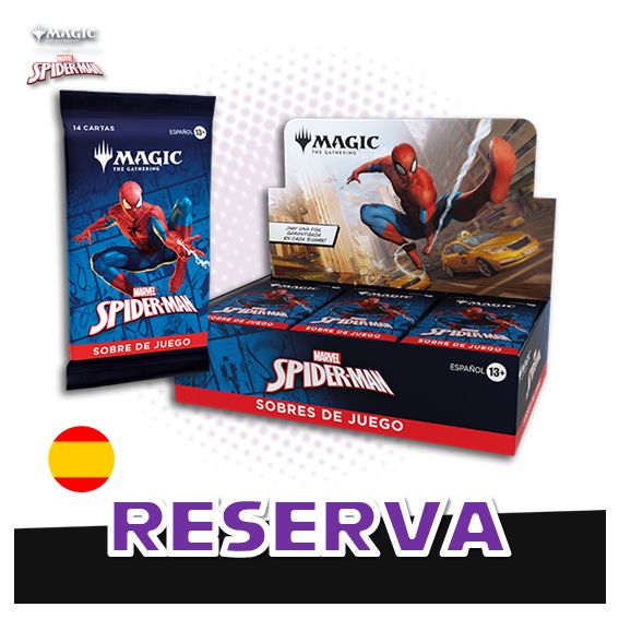 Magic: The Gathering - Marvel&#39;s Spider-Man Play Booster Display Español