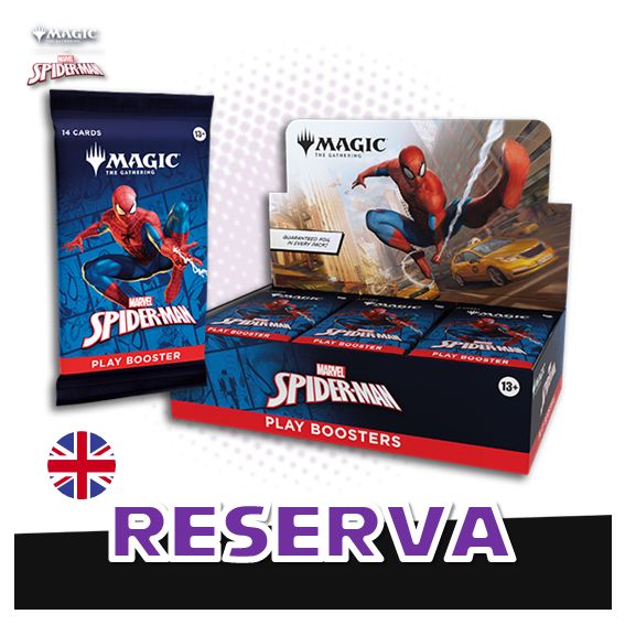 Magic: The Gathering - Marvel&#39;s Spider-Man Play Booster Display Inglés