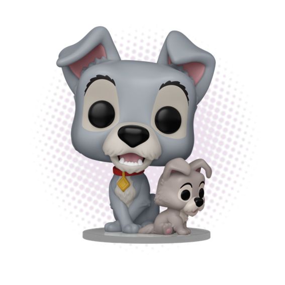 Funko Pop! Tramp with Puppy 1554 - Lady and the Tramp