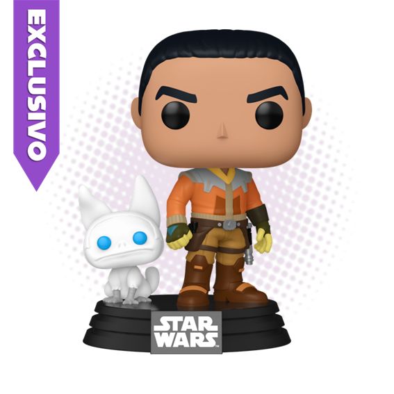 Funko Pop! Ezra Bridger with Loth-Cat 756 (SE) - Star Wars Rebels