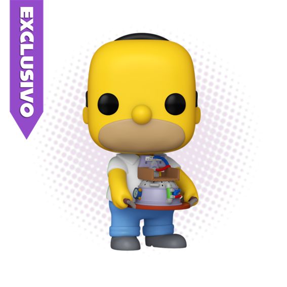 Funko Pop! Homer with Reactor 1630 (Funkon) - The Simpsons