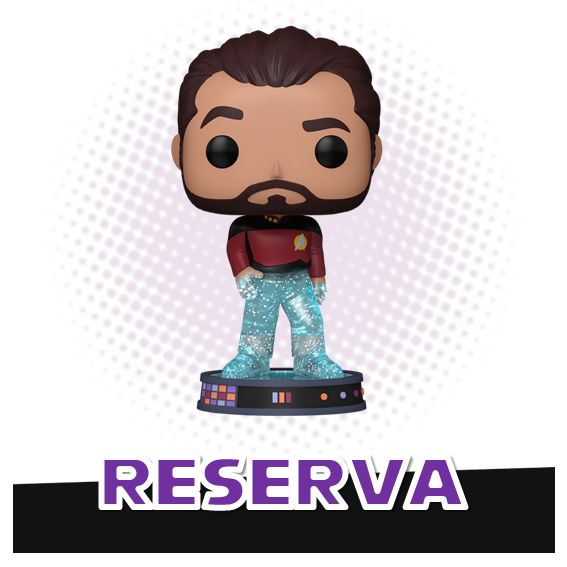 Funko Pop! William T. Riker 1688 (Glitter) PLUS - Star Trek RESERVA