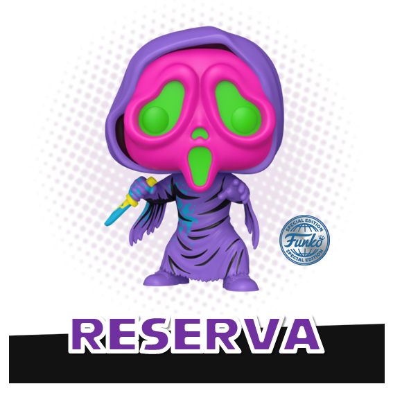 Funko Pop! Ghost Face 1607 (SE) Black Light - Ghost Face Scream RESERVA