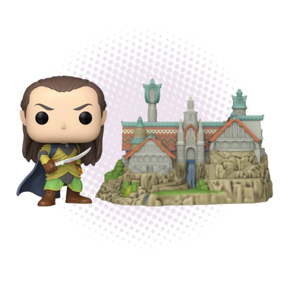 Funko Pop! Town Elrond with Rivendell 1747 - The Lord of the Rings