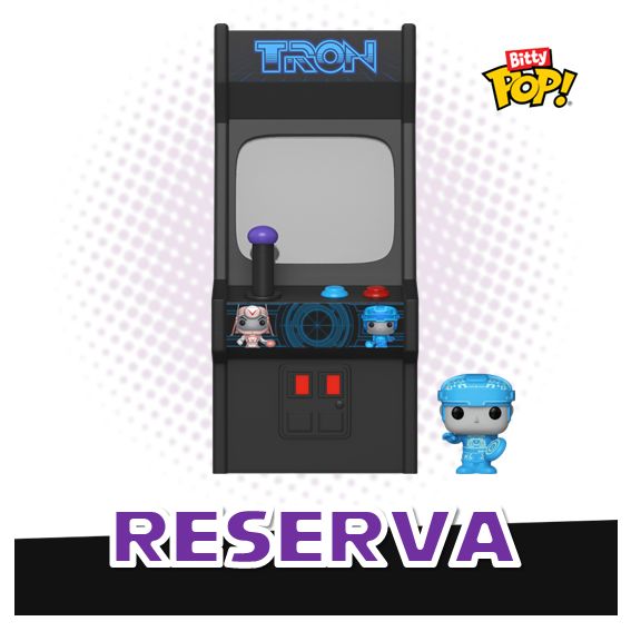 Bitty Pop! Disney Tron - Arcade Display Funko RESERVA