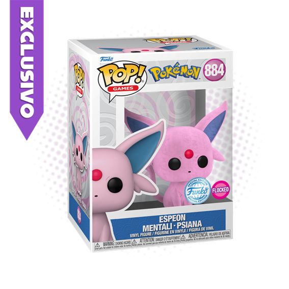 Funko Pop! Espeon 884 (Flocked) (SE) - Pokemon