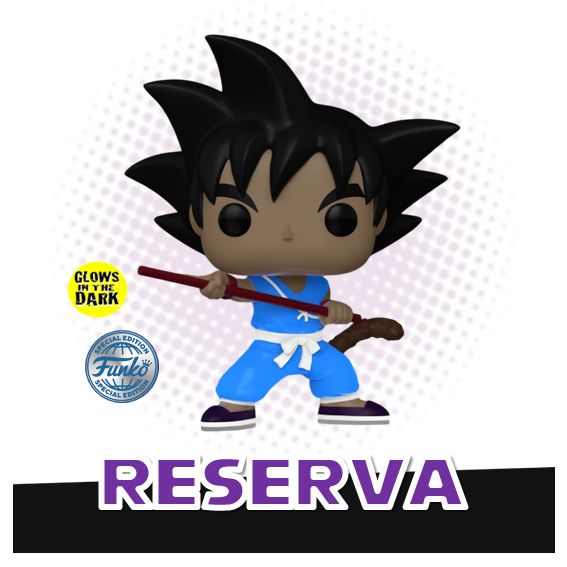 Funko Pop! Goku with Nyoibo 1922 (GITD) (SE) - Dragon Ball RESERVA