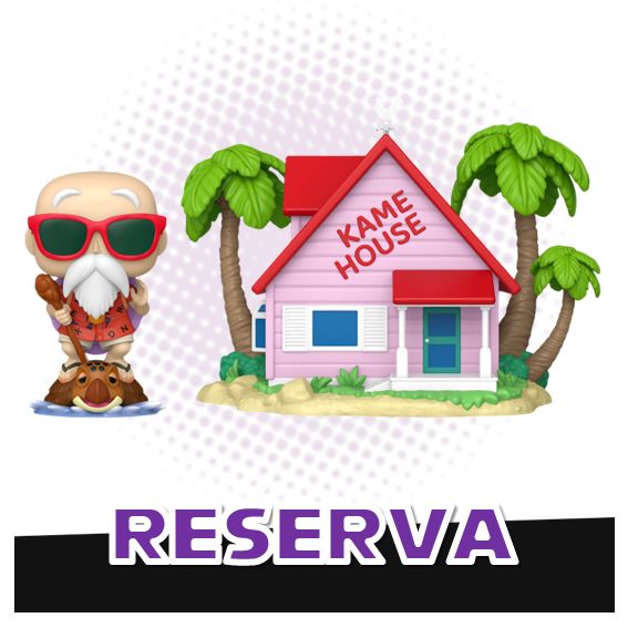 Funko Pop! Town Master Roshi at Kame House 46 - Dragon Ball RESERVA
