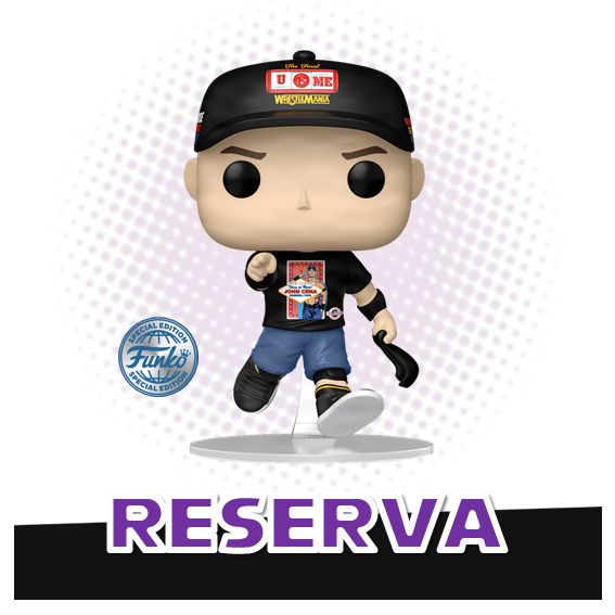 Funko Pop! John Cena 186 (SE) - WWE Wrestlemania RESERVA