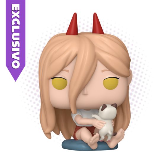 Funko Pop! Power with Meowy 1766 (SE) (Opción chase aleatoria) - Chainsaw Man