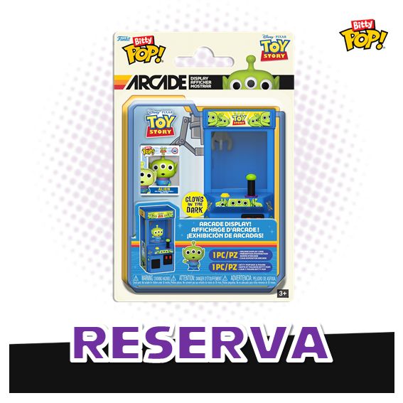 Bitty Pop! Arcade Alien (GITD) - Toy Story Disney RESERVA