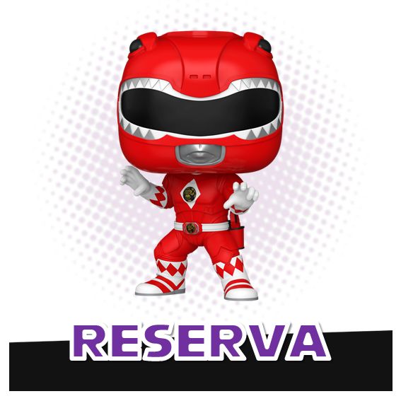 Funko Pop! Red Ranger 1779 - Mighty Morphin Power Rangers The Movie RESERVA