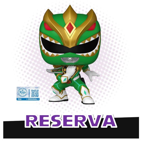 Funko Pop! Green Ranger 49 (SE) - Mighty Morphin Power Rangers RESERVA