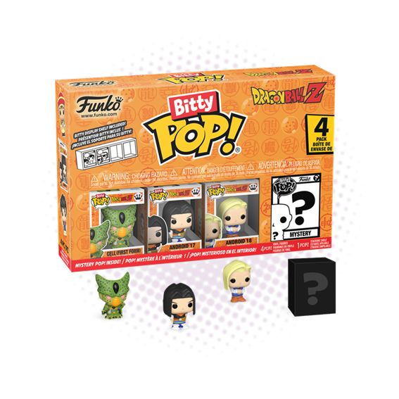 Bitty Pop! 4-pack Dragon Ball Z Serie 2 Cell