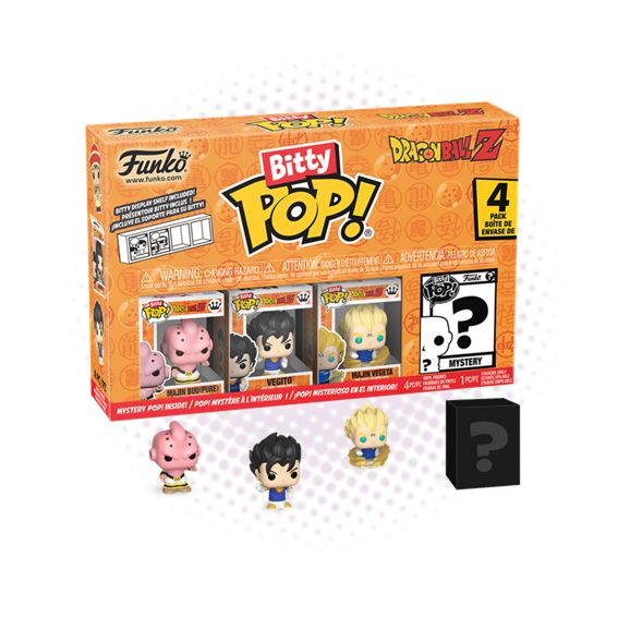 Bitty Pop! 4-pack Dragon Ball Z Serie 3 Kid Buu