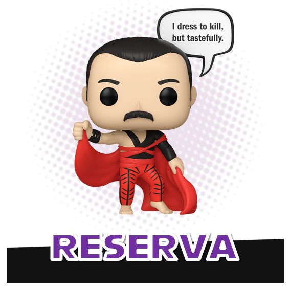 Funko Pop! Freddie Mercury 457 - Rocks Queen RESERVA