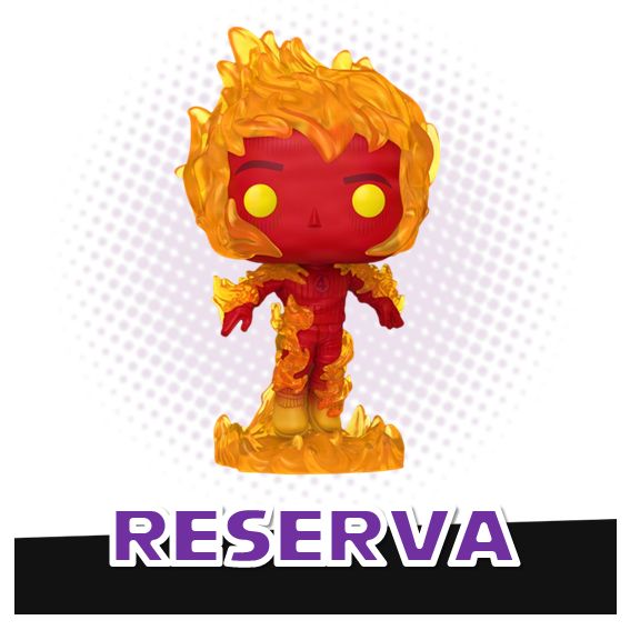 Funko Pop! Human Torch 1517 - Marvel The Fantastic 4 First Steps RESERVA