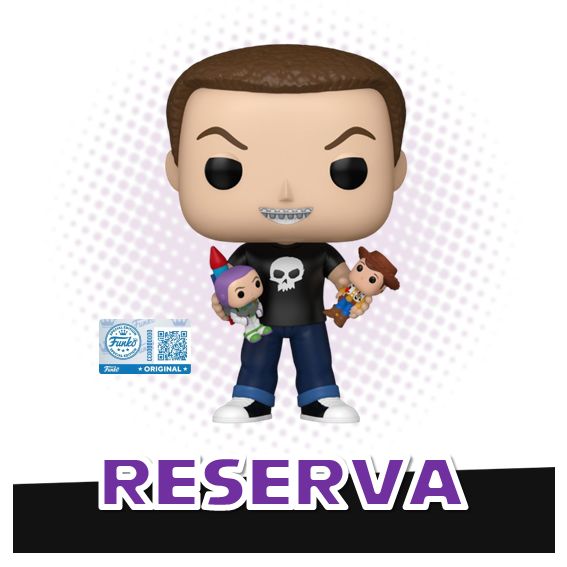Funko Pop! Sid 1598 (SE) - Disney Toy Story RESERVA