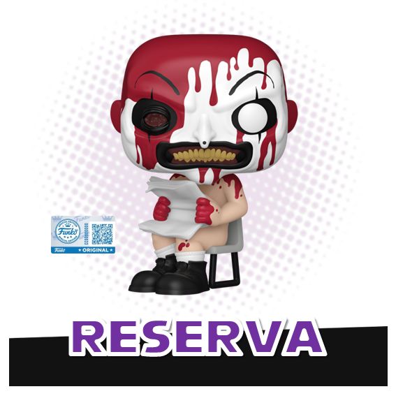 Funko Pop! Art The Clown 1672 (SE) - Terrifier RESERVA