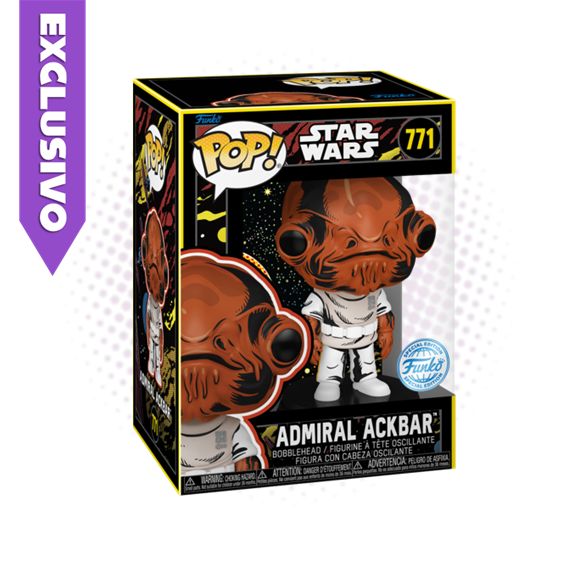 Funko Pop! Admiral Ackbar 771 (SE) Retro - Star Wars