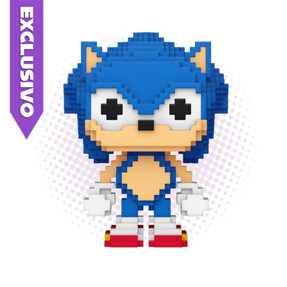 Funko Pop! Sonic 34 (SE) 8-Bit - Sonic The Hedgehog