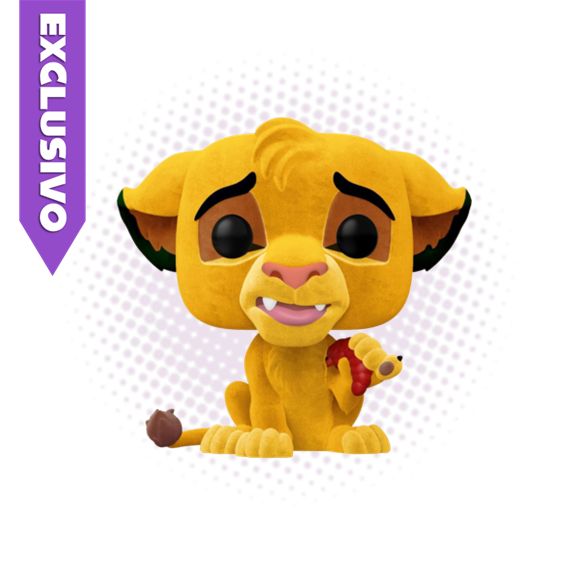Funko Pop! Simba 496 (SE) (Flocked) - Disney The Lion King